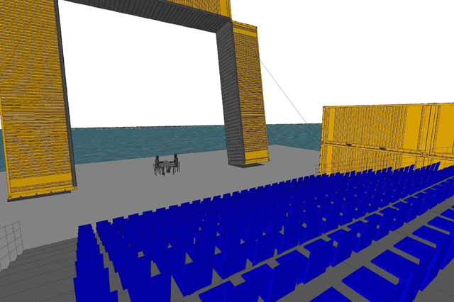 Temporary theatre Zeeland